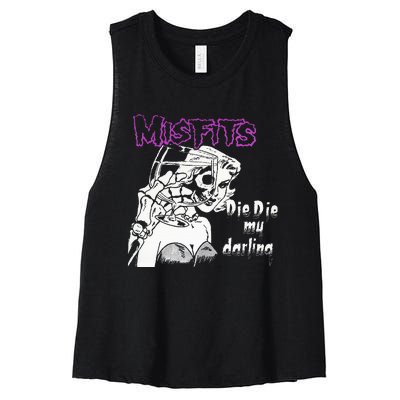 Die Die My Darling Women's Racerback Cropped Tank