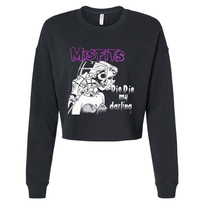 Die Die My Darling Cropped Pullover Crew