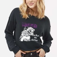 Die Die My Darling Cropped Pullover Crew