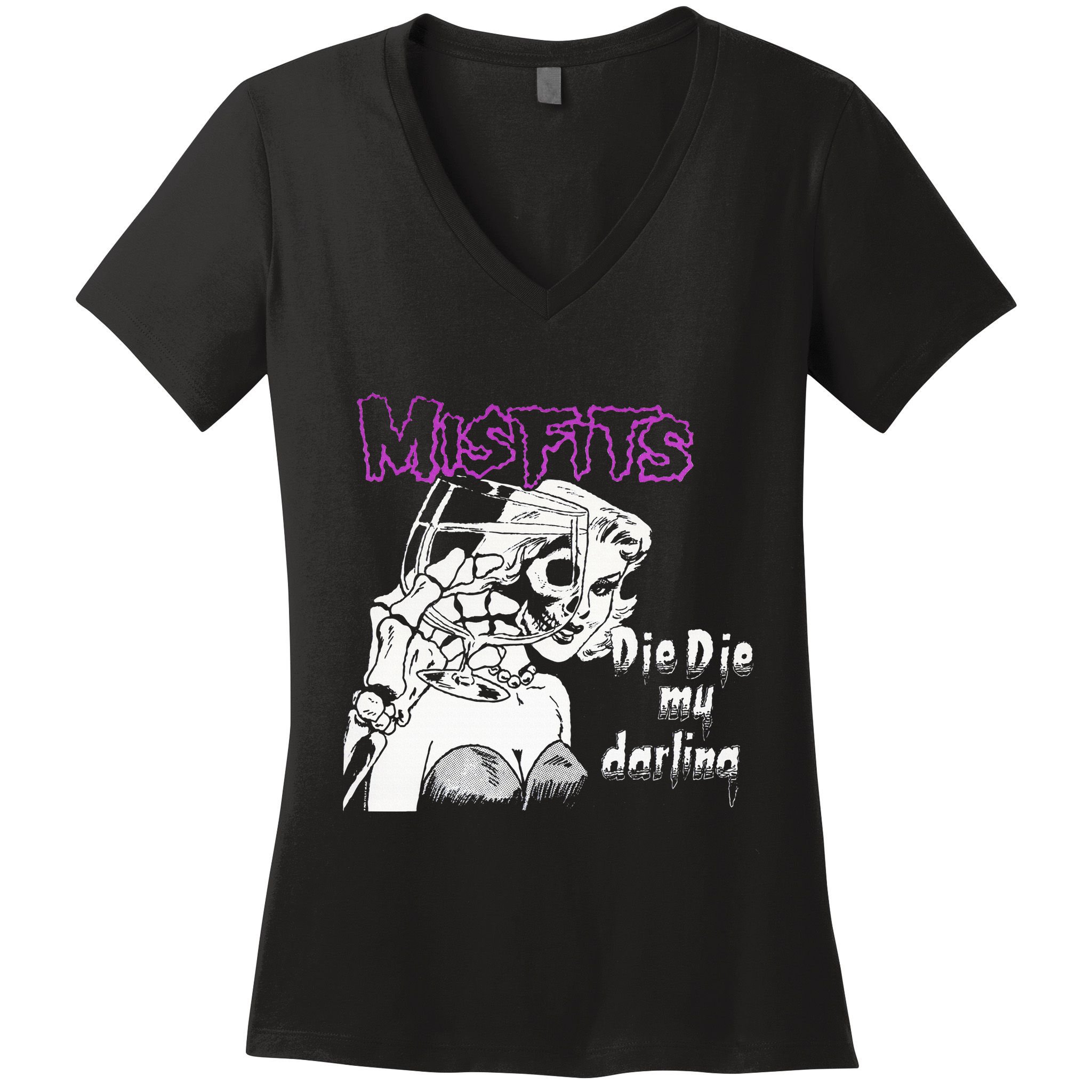 Die Die My Darling Women's V-Neck T-Shirt