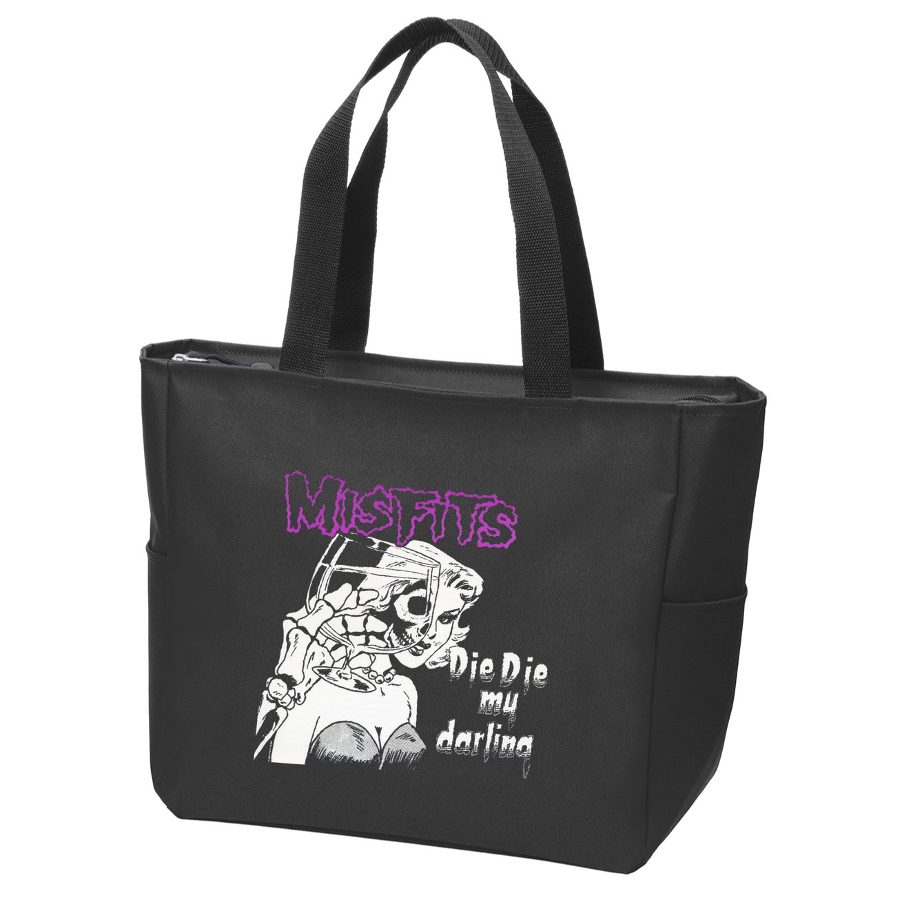 Die Die My Darling Zip Tote Bag