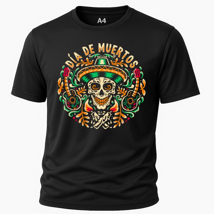 Dia De Muertos Cooling Performance Crew T-Shirt
