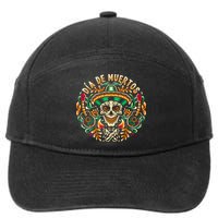 Dia De Muertos 7-Panel Snapback Hat