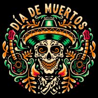 Dia De Muertos 7-Panel Snapback Hat