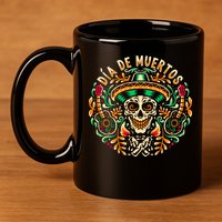 Dia De Muertos 11oz C Handle Ceramic Mug