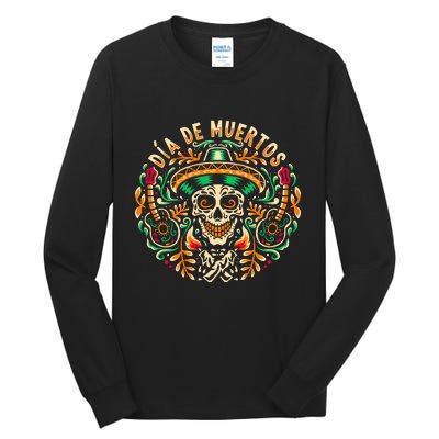 Dia De Muertos Tall Long Sleeve T-Shirt