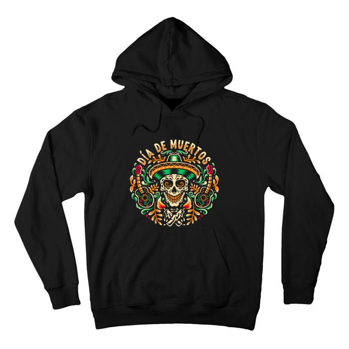 Dia De Muertos Tall Hoodie