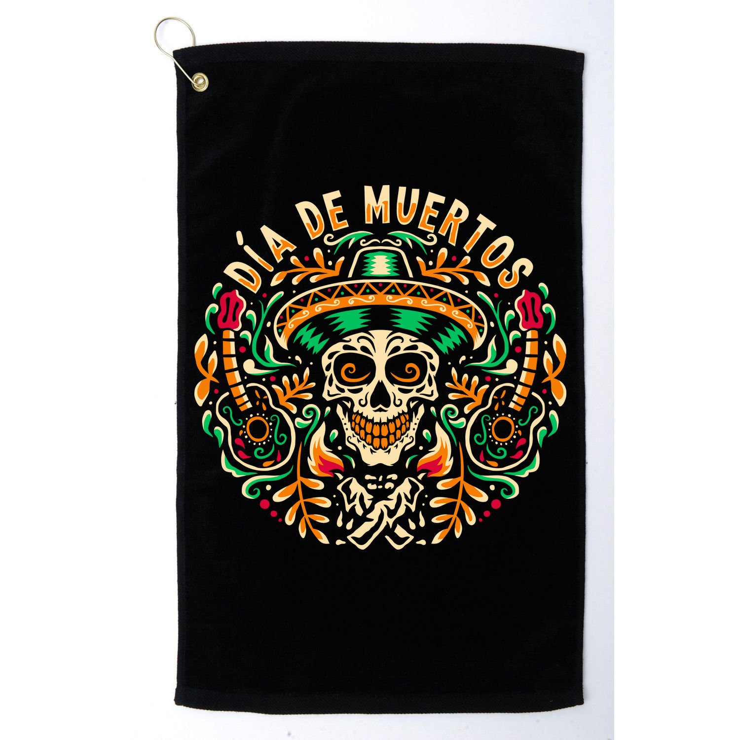 Dia De Muertos Golf Towel