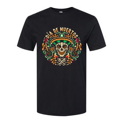 Dia De Muertos Softstyle CVC T-Shirt