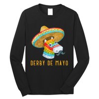 Derby de Mayo Kentucky Horse Race Mexico Pinata Mexican Long Sleeve Shirt