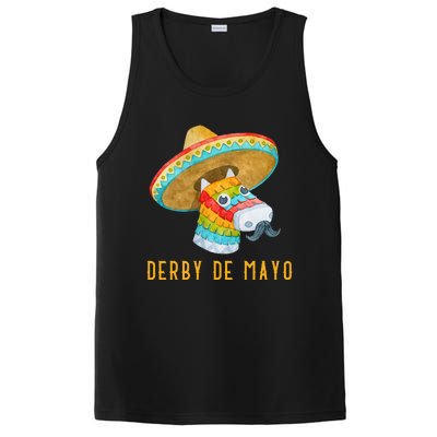 Derby de Mayo Kentucky Horse Race Mexico Pinata Mexican PosiCharge Competitor Tank