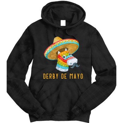 Derby de Mayo Kentucky Horse Race Mexico Pinata Mexican Tie Dye Hoodie