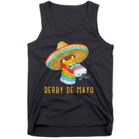 Derby de Mayo Kentucky Horse Race Mexico Pinata Mexican Tank Top