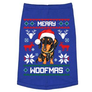 Dachshund Dog Merry Woofmas Christmas Gift Doxie Xmas Xmas Gift Doggie Tank