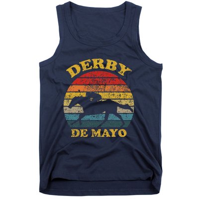 Derby De Mayo Party 2024 Lets Fiesta Horse Race Tank Top