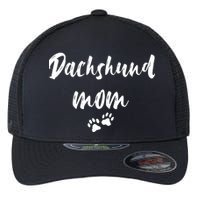 Dachshund Dog Mom Long Sleeve Flexfit Unipanel Trucker Cap