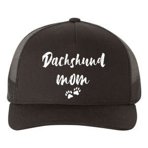 Dachshund Dog Mom Long Sleeve Yupoong Adult 5-Panel Trucker Hat