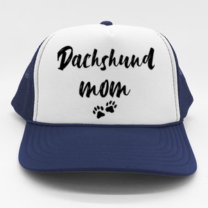 Dachshund Dog Mom Long Sleeve Trucker Hat