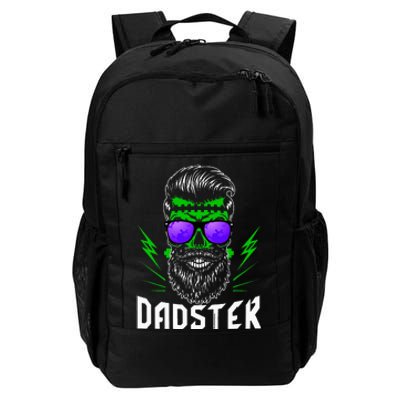 Dadster Dad Monster Halloween Costume Daddy Father Daily Commute Backpack