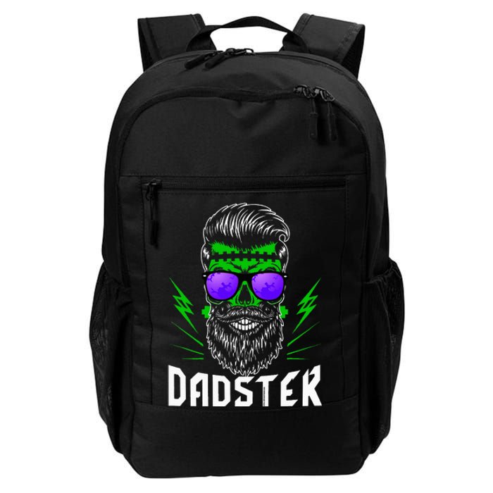 Dadster Dad Monster Halloween Costume Daddy Father Daily Commute Backpack