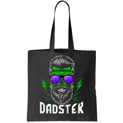 Dadster Dad Monster Halloween Costume Daddy Father Tote Bag