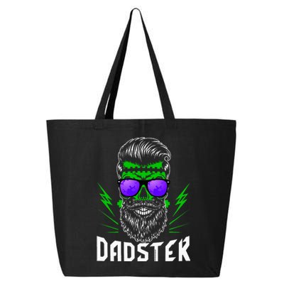 Dadster Dad Monster Halloween Costume Daddy Father 25L Jumbo Tote