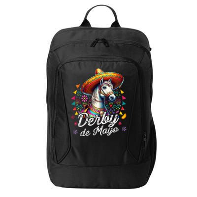 Derby De Mayo Horse Racing Mexican City Backpack