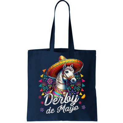 Derby De Mayo Horse Racing Mexican Tote Bag