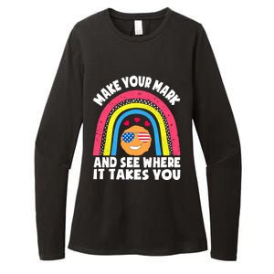 Dot Day Make Your Mark And See Where It Takes You Cute Gift Womens CVC Long Sleeve Shirt