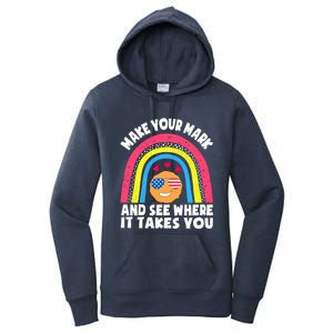 Dot Day Make Your Mark And See Where It Takes You Cute Gift Women's Pullover Hoodie