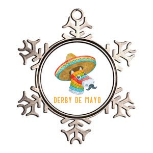 Derby De Mayo Kentucky Horse Race Mexico Pinata Mexican Meaningful Gift Metallic Star Ornament