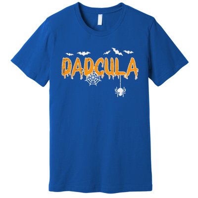 Dadcula Daddy Matching Family Halloween Costume Dad Funny Premium T-Shirt