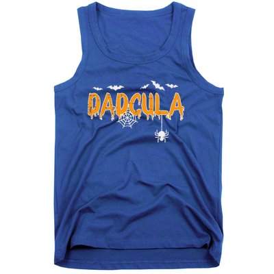 Dadcula Daddy Matching Family Halloween Costume Dad Funny Tank Top