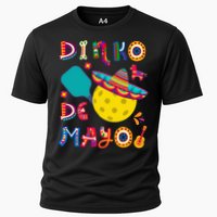 Dinko De Mayo Funny Cinco De Mayo Funny Pickleball Cooling Performance Crew T-Shirt