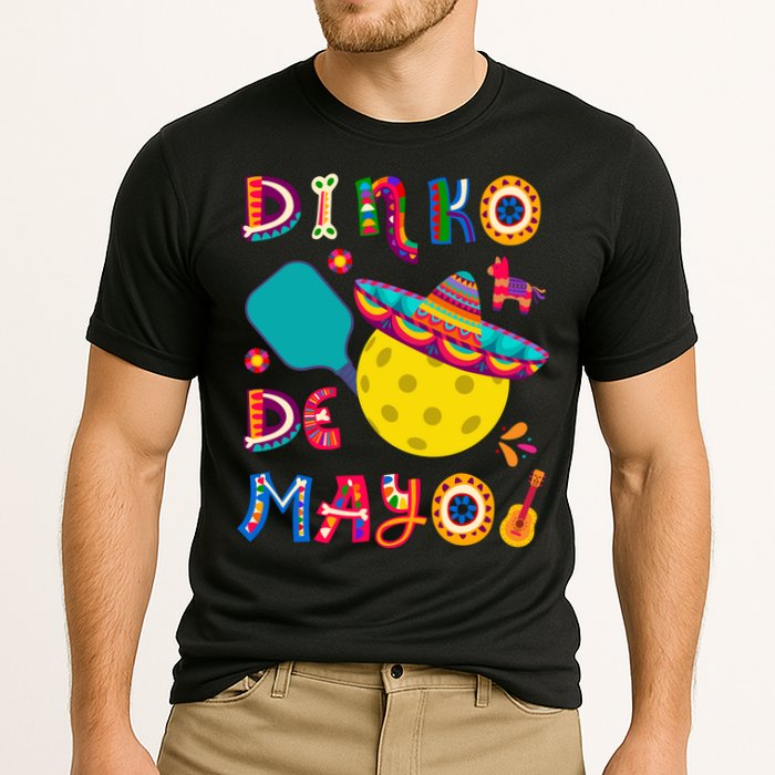 Dinko De Mayo Funny Cinco De Mayo Funny Pickleball Cooling Performance Crew T-Shirt