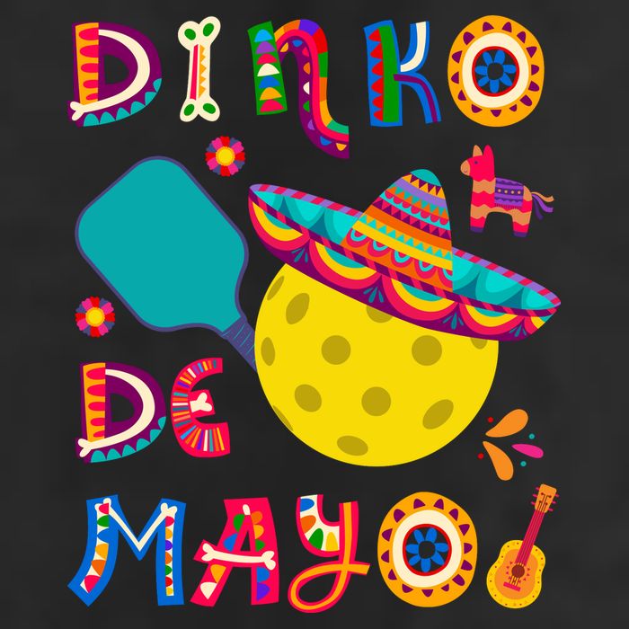 Dinko De Mayo Funny Cinco De Mayo Funny Pickleball Adult Drive Performance Visor