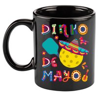 Dinko De Mayo Funny Cinco De Mayo Funny Pickleball 11oz C Handle Ceramic Mug