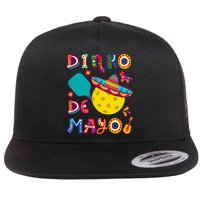 Dinko De Mayo Funny Cinco De Mayo Funny Pickleball Flatbill Hat