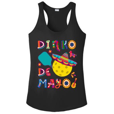 Dinko De Mayo Funny Cinco De Mayo Funny Pickleball Ladies PosiCharge Competitor Racerback Tank