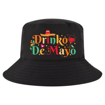 Drinko De Mayo Typography T Cool Comfort Performance Bucket Hat