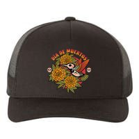 Dia De Muertos Hummingbird Yupoong Adult 5-Panel Trucker Hat