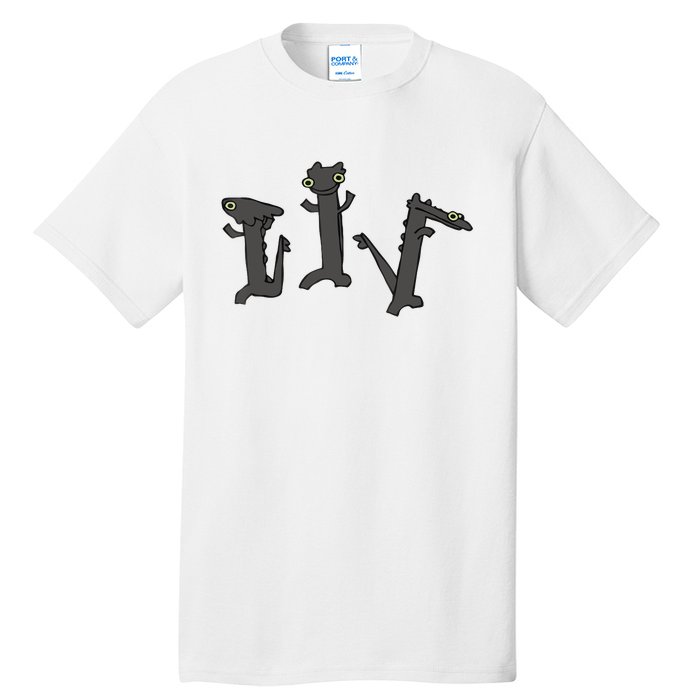 Dancing Dragon Meme Tall T-Shirt