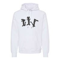 Dancing Dragon Meme Premium Hoodie