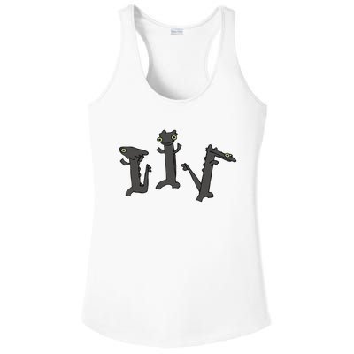 Dancing Dragon Meme Ladies PosiCharge Competitor Racerback Tank