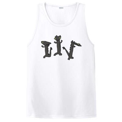 Dancing Dragon Meme PosiCharge Competitor Tank