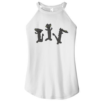 Dancing Dragon Meme Women’s Perfect Tri Rocker Tank