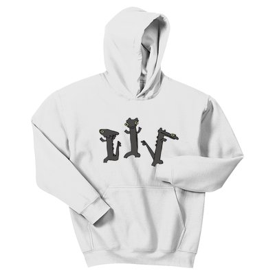 Dancing Dragon Meme Kids Hoodie