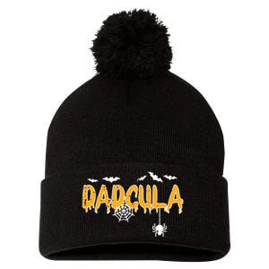 Dadcula Daddy Matching Family Halloween Costume Dad Pom Pom 12in Knit Beanie