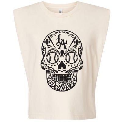 Dia De Muertos Sugar Garment-Dyed Women's Muscle Tee