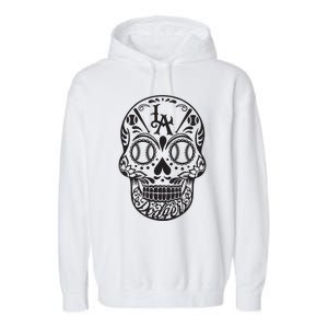 Dia De Muertos Sugar Garment-Dyed Fleece Hoodie